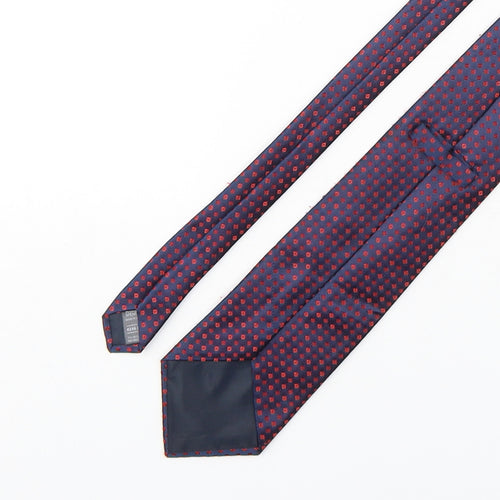 Marks and Spencer Mens Multicoloured Polka Dot Polyester Pointed Tie One Size
