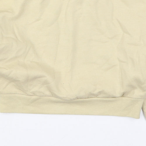 LilyLane Girls Beige  Cotton Pullover Sweatshirt Size 9-10 Years  Pullover