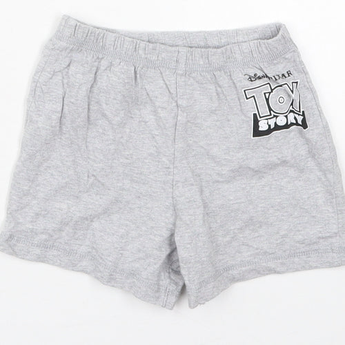 George Baby Grey  Cotton Cropped Trousers Size 18-24 Months   - Toy Story