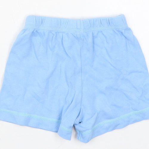 George Boys Blue  Cotton Sweatpants Trousers Size 18-24 Months   - Sweat Shorts