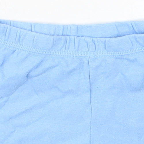 George Boys Blue  Cotton Sweatpants Trousers Size 18-24 Months   - Sweat Shorts