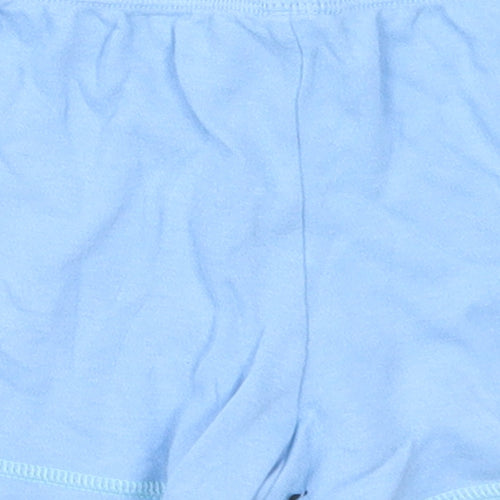George Boys Blue  Cotton Sweatpants Trousers Size 18-24 Months   - Sweat Shorts