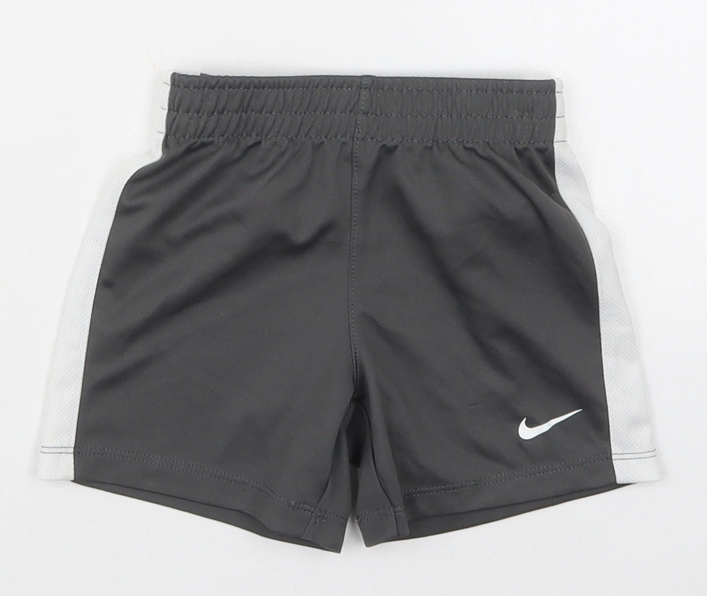 Nike Boys Grey  Polyester Sweatpants Trousers Size 18 Months   - Sweat Shorts