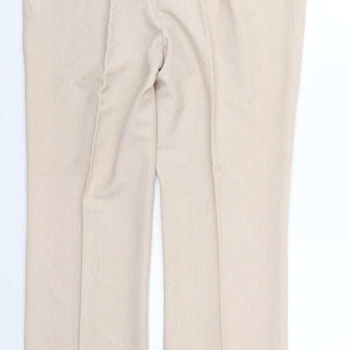 Gerard Womens Beige  Polyester Trousers  Size 16 L30 in Regular Button