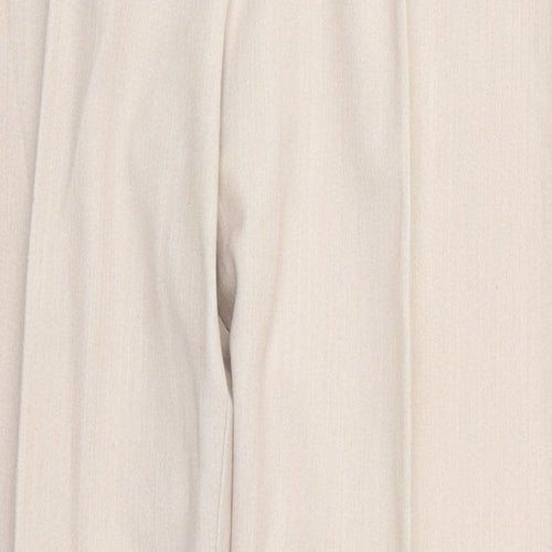 Gerard Womens Beige  Polyester Trousers  Size 16 L30 in Regular Button