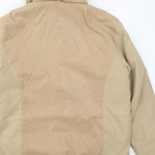 Astraka Womens Beige   Jacket Coat Size M  Zip