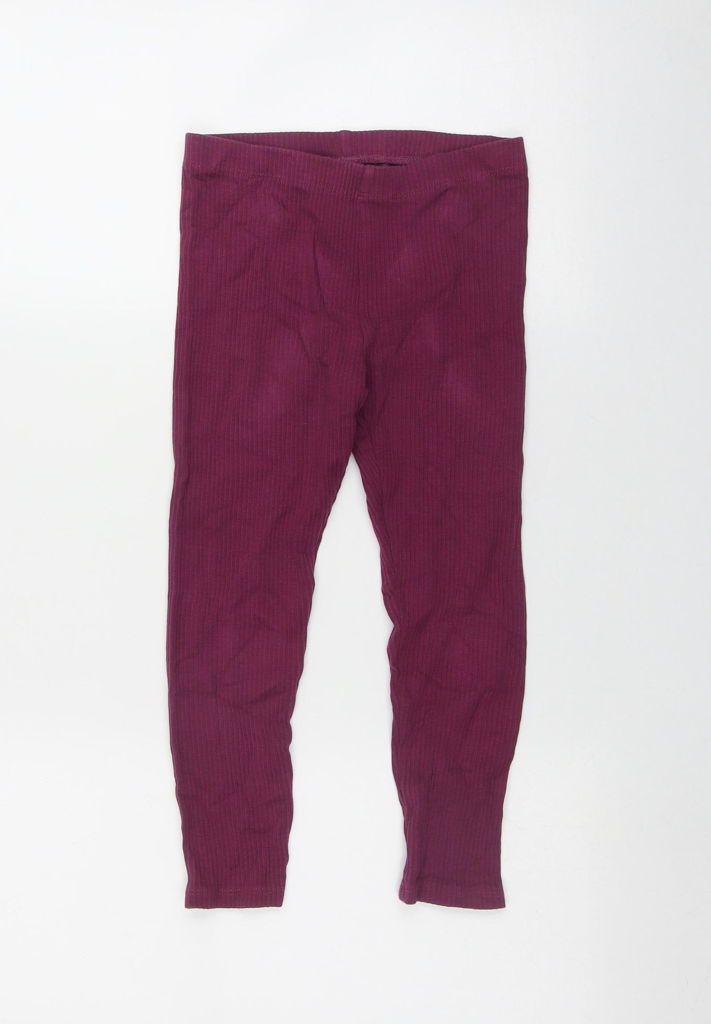 NEXT Girls Pink  Cotton Jegging Trousers Size 8 Years  Regular