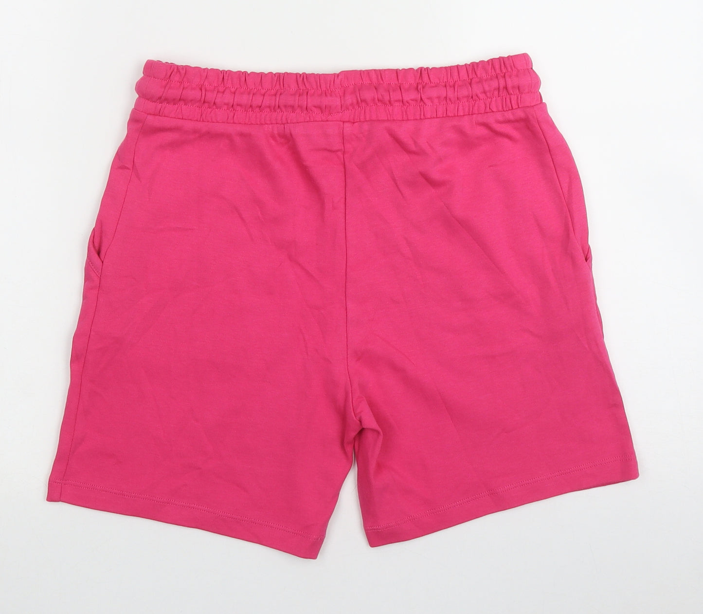 TU Womens Pink  100% Cotton Bermuda Shorts Size 8 L5.5 in Regular