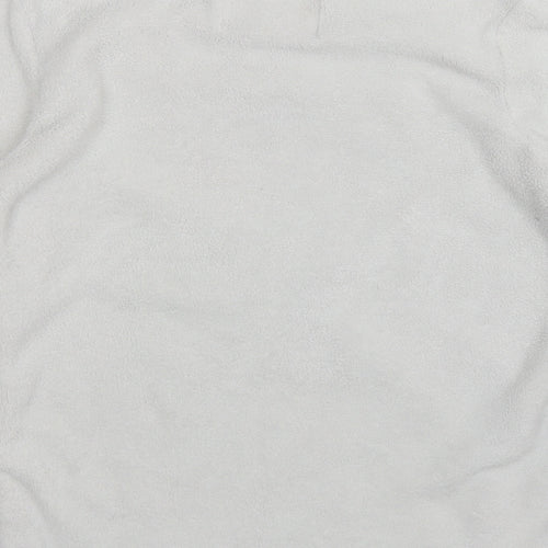 Preworn Womens Grey Solid Polyester Top Pyjama Top Size 8   - Bear