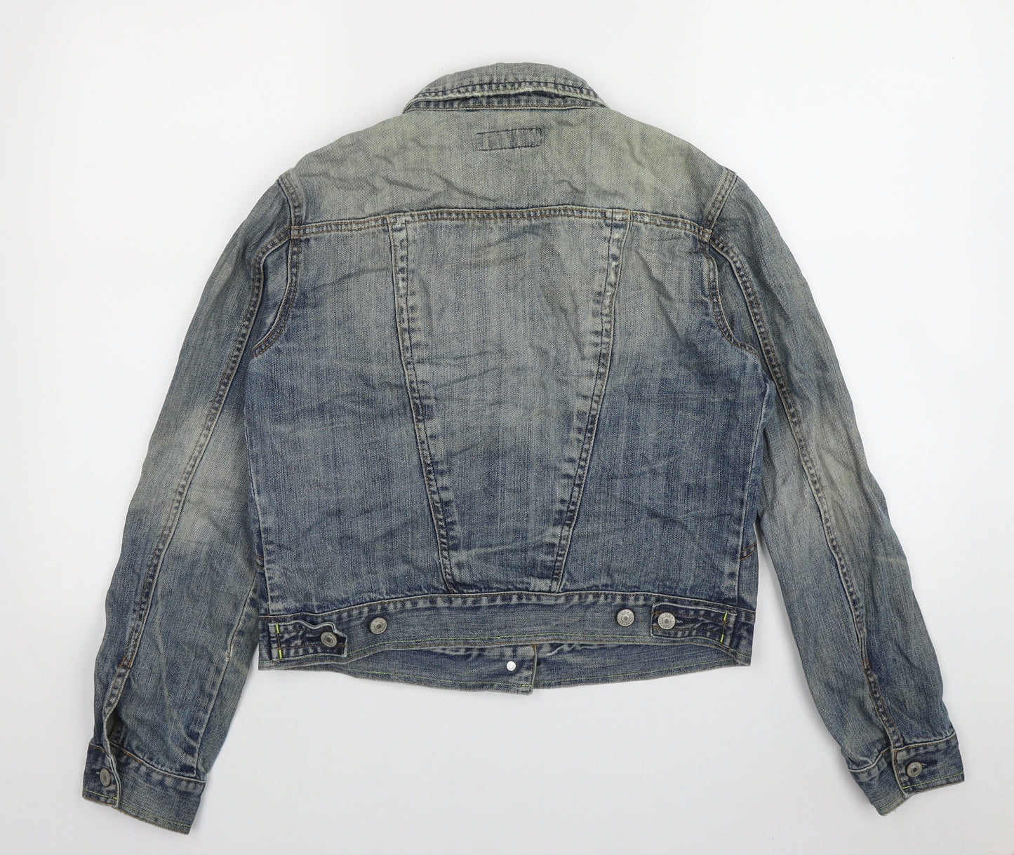 Primark Womens Blue   Jacket  Size 14  Button