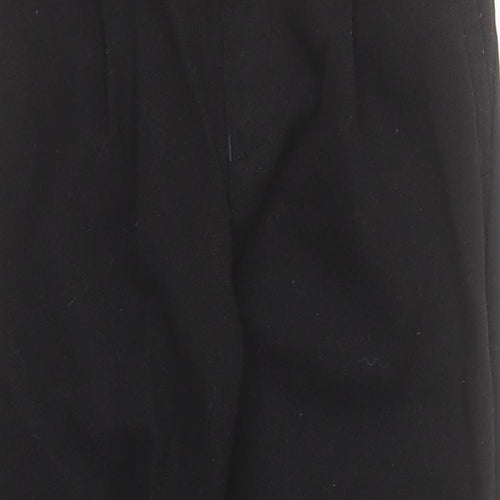 F&F Boys Black  Polyester Dress Pants Trousers Size 3-4 Years  Regular Pullover - School
