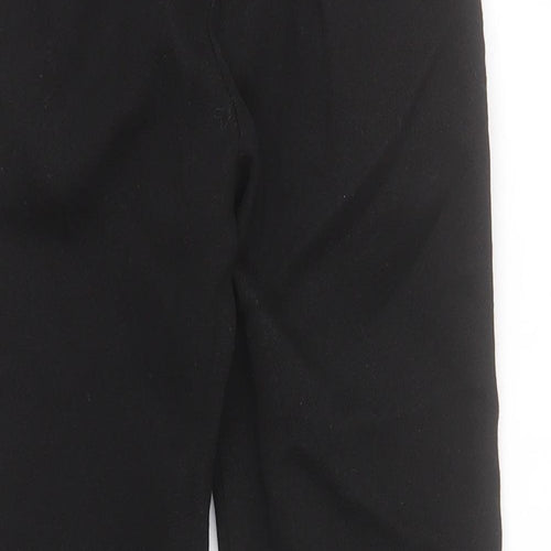 F&F Boys Black  Polyester Dress Pants Trousers Size 3-4 Years  Regular Pullover - School