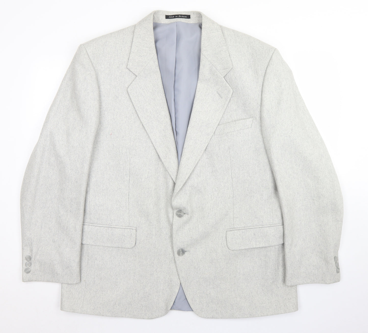 Greenwoods Mens Grey  Polyester Jacket Blazer Size 44