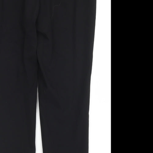 NEXT Womens Black  Polyester Dress Pants Trousers Size 12 L23 in Regular Hook & Eye