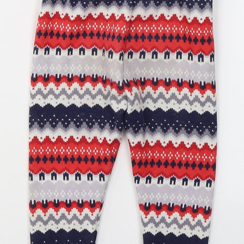 Gymboree Baby Multicoloured Geometric Polyester Capri Leggings Size 18-24 Months  Pullover
