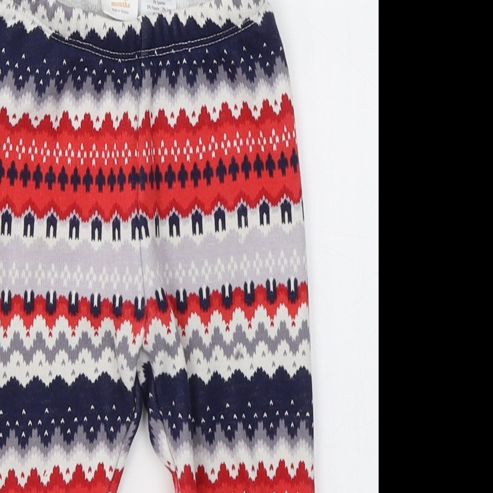 Gymboree Baby Multicoloured Geometric Polyester Capri Leggings Size 18-24 Months  Pullover