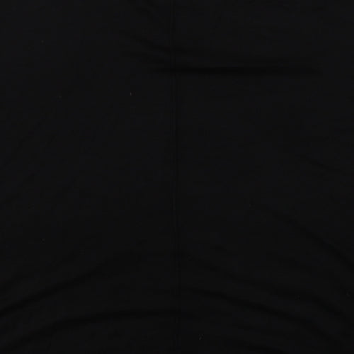 H&M Womens Black  Acrylic Jersey T-Shirt Size M Round Neck