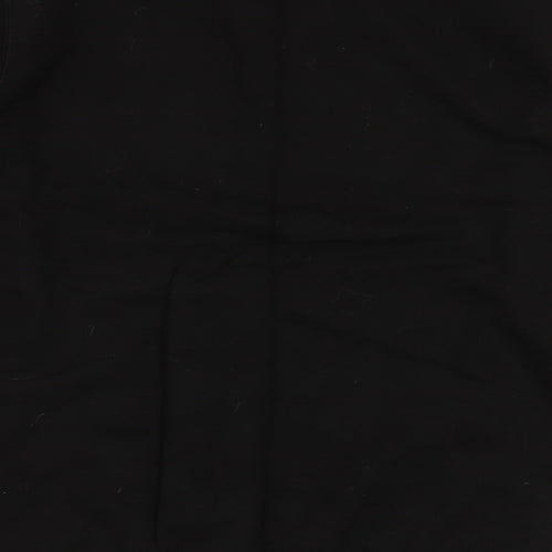 JustHoods Mens Black  Cotton Pullover Sweatshirt Size M   - District