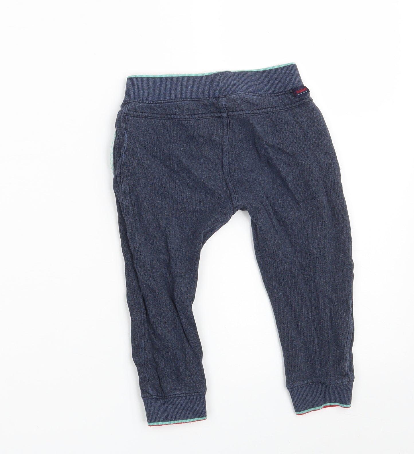 Baker Boys Blue  100% Cotton Jogger Trousers Size 2-3 Years  Regular