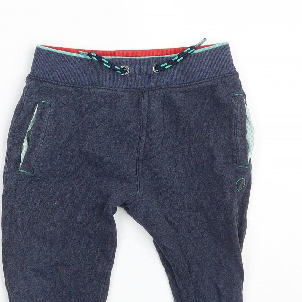 Baker Boys Blue  100% Cotton Jogger Trousers Size 2-3 Years  Regular