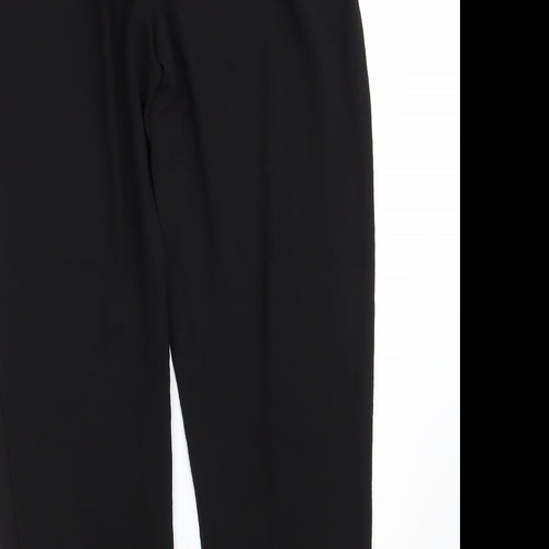 New Look Womens Black  Polyester Dress Pants Trousers Size 8 L28 in Regular