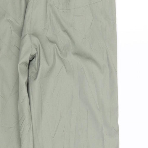 Hawkshead Womens Green  Polyester Trousers  Size 12 L31 in Regular Zip