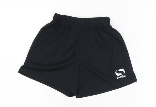 Sondico Boys Black  Polyester Sweat Shorts Size 2-3 Years  Regular  - Sports