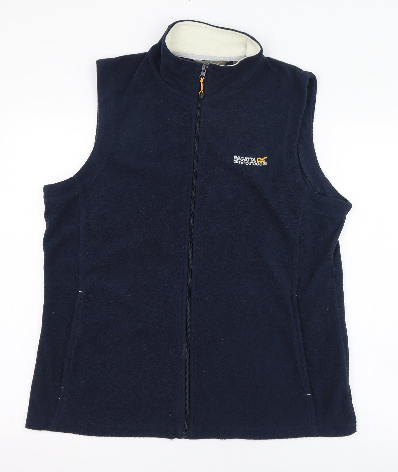 Regatta Womens Blue   Gilet Jacket Size 16  Zip - Fleece