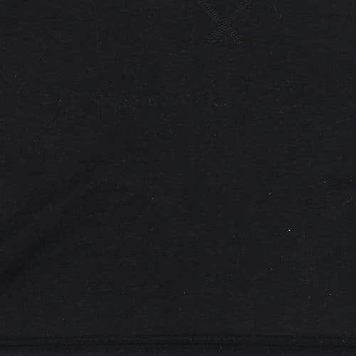 Primark Womens Black  Polyester Pullover Sweatshirt Size 4  Pullover