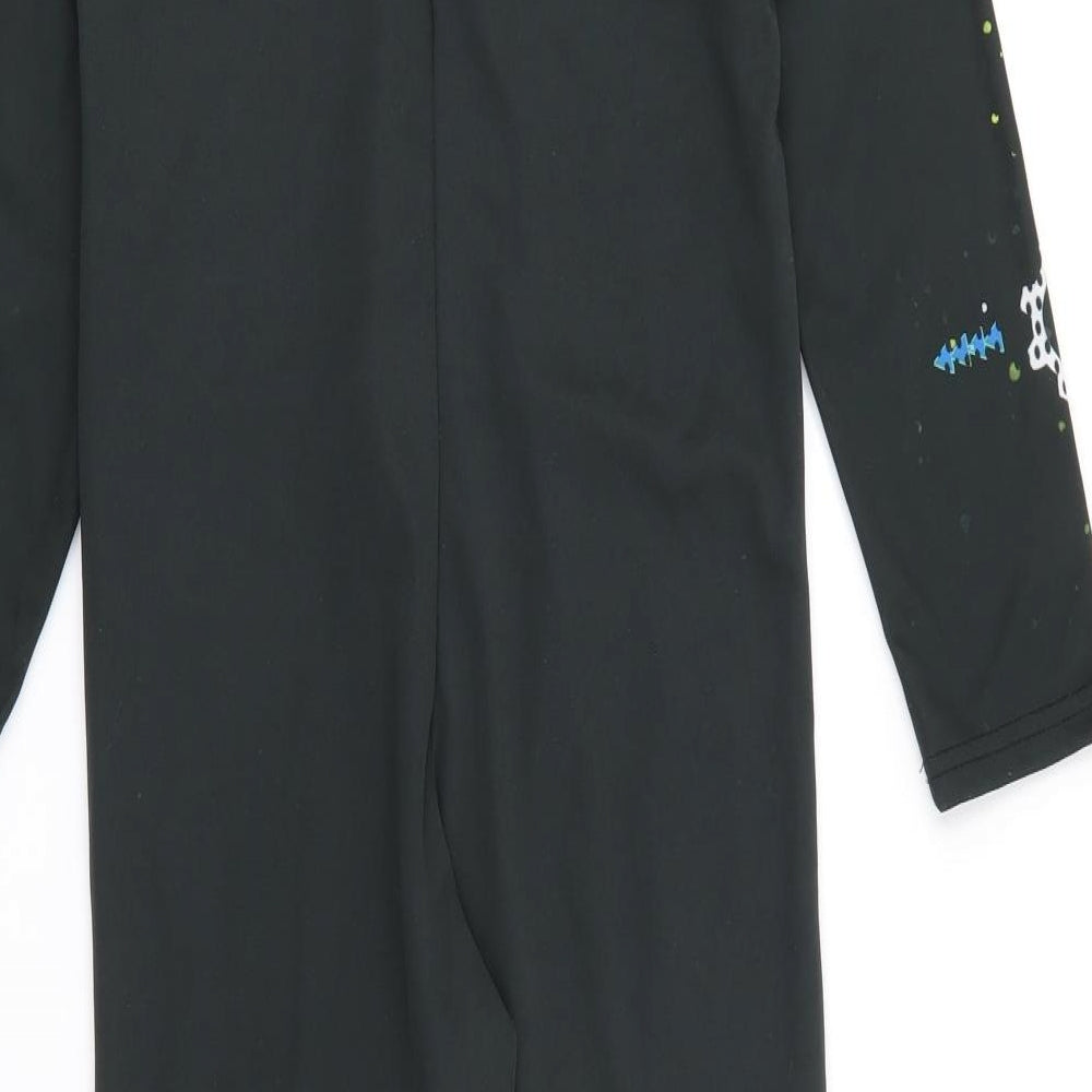 F&F Boys Black  Polyester  One Piece Size 7-8 Years   - Skeleton Fancy Dress