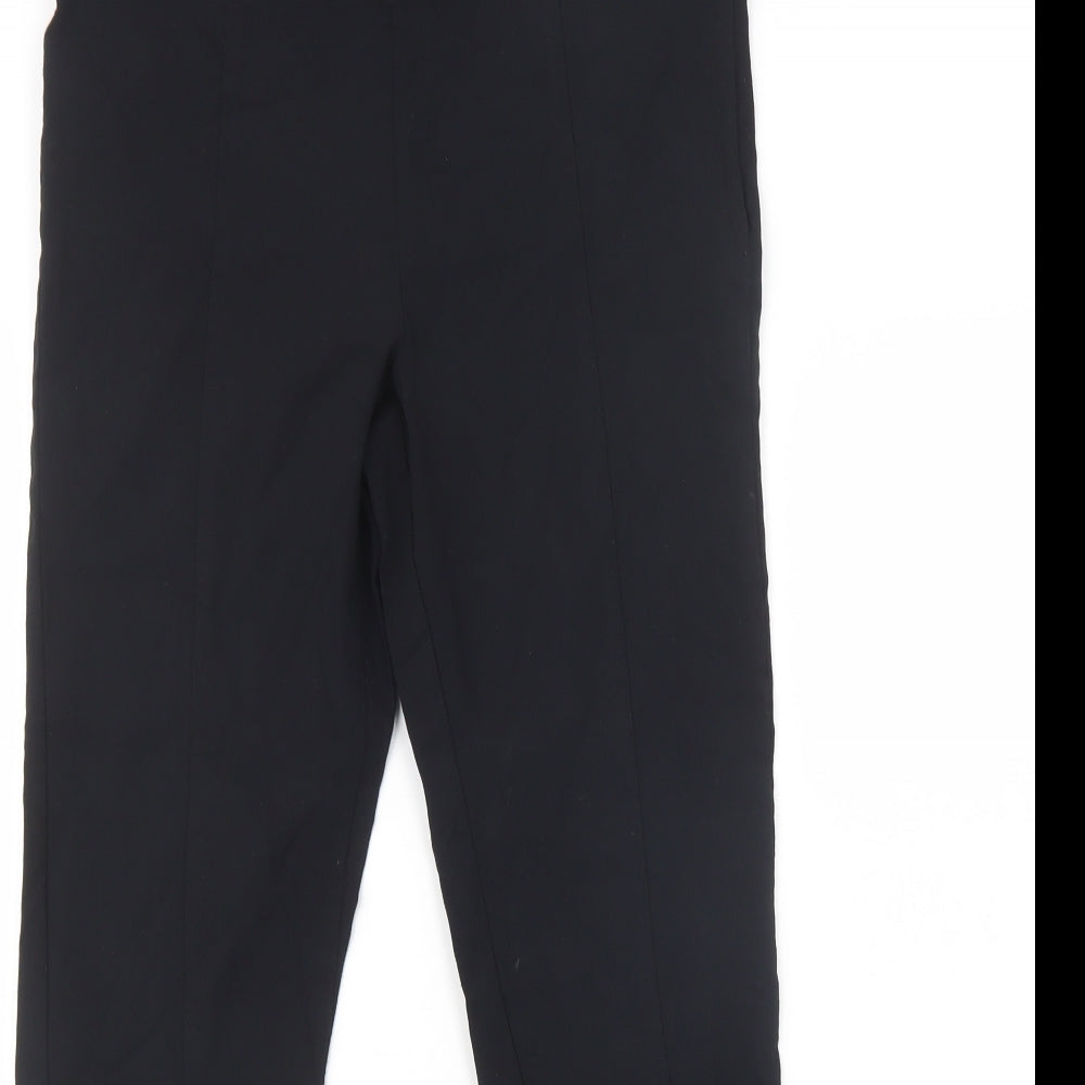 Atmosphere Womens Black  Viscose Jegging Trousers Size 16 L28 in Regular Zip
