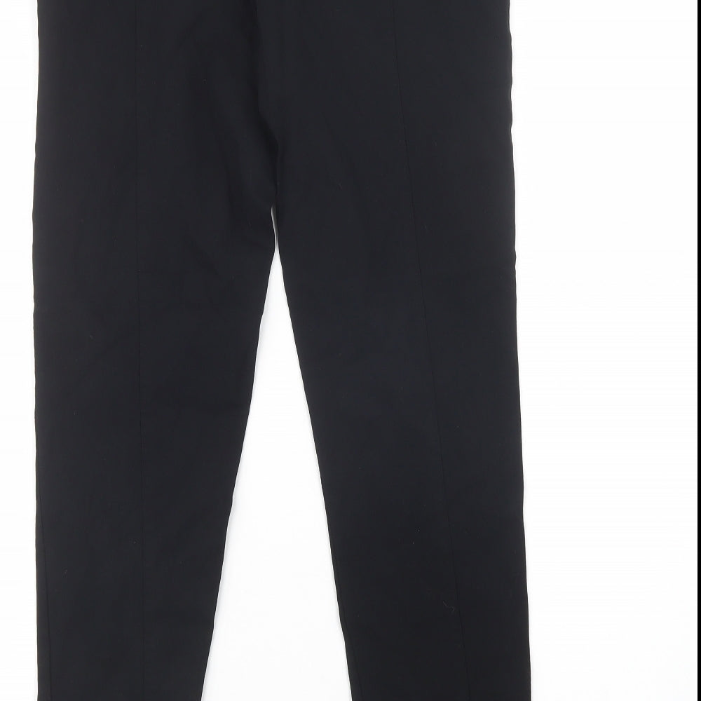 Atmosphere Womens Black  Viscose Jegging Trousers Size 16 L28 in Regular Zip