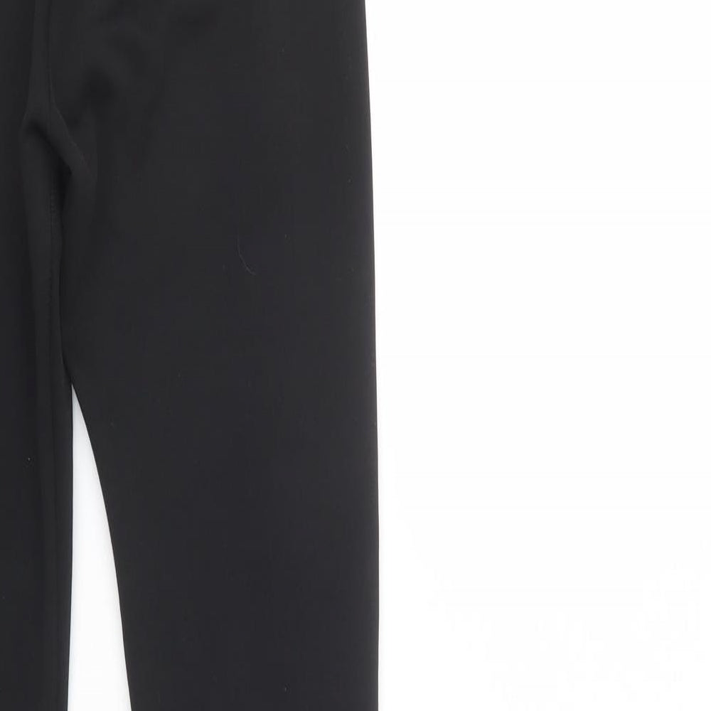 Parisian Collection Womens Black  Polyester Jegging Leggings Size S L32 in   - Lace Up