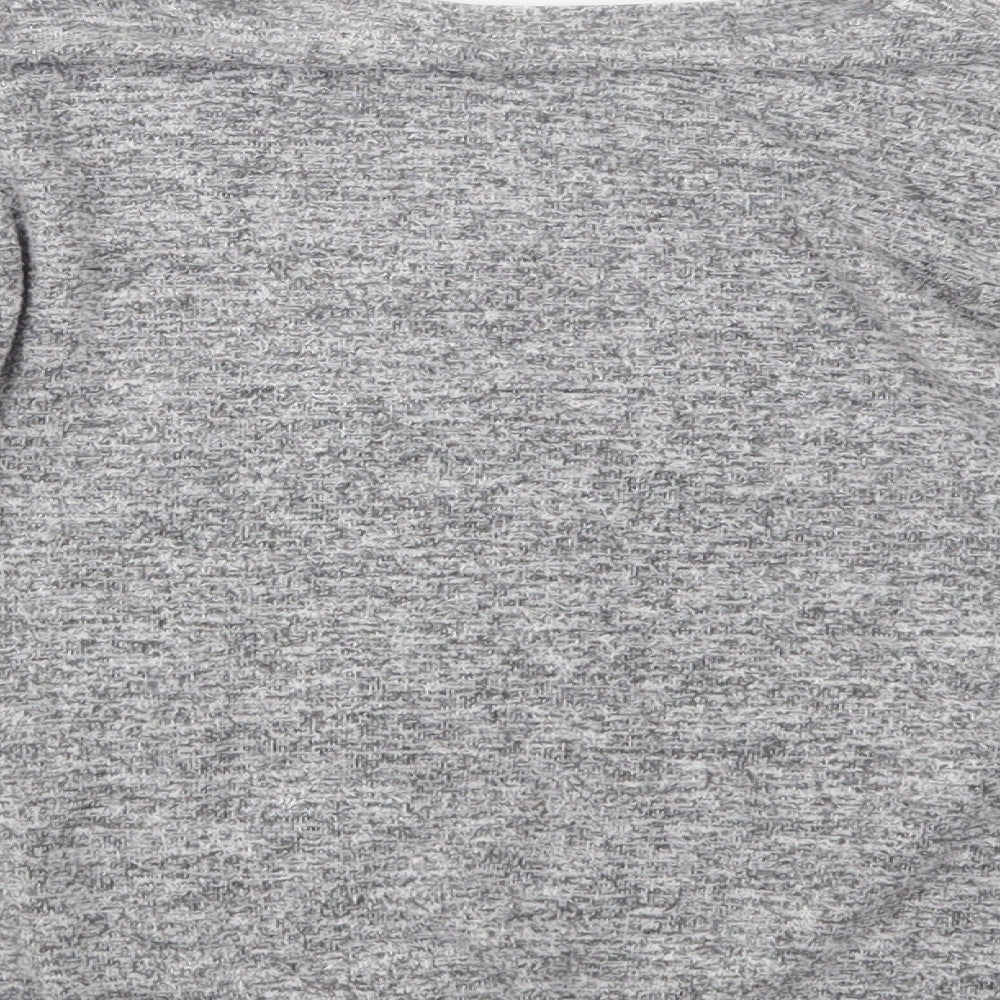 F&F Girls Grey  Viscose Pullover Sweatshirt Size 8-9 Years  Pullover - Unicorn