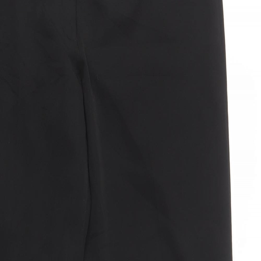 Atmosphere Womens Black  Polyester Dress Pants Trousers Size 16 L32 in Regular Button