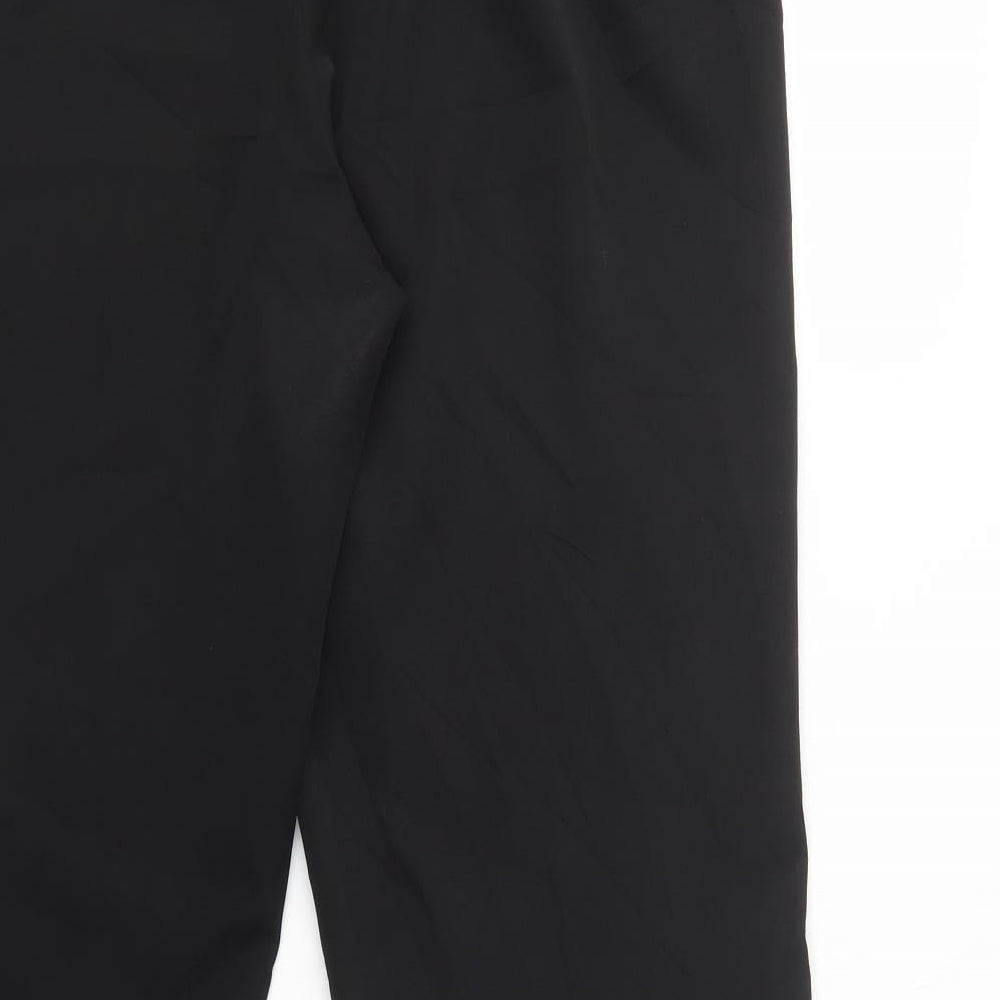 Atmosphere Womens Black  Polyester Dress Pants Trousers Size 16 L32 in Regular Button