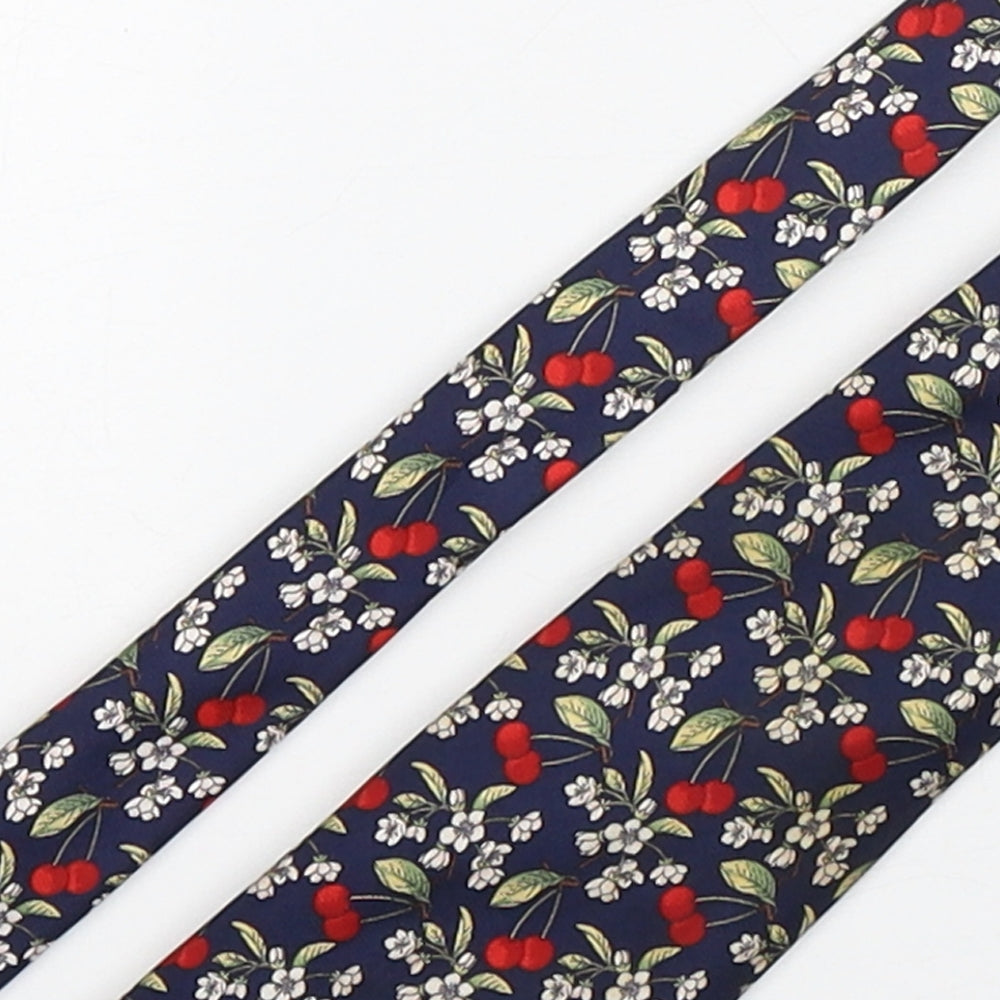 Jonelle  Mens Multicoloured Floral Silk Pointed Tie One Size