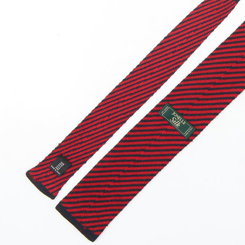 Jonelle  Mens Multicoloured Striped Silk Pointed Tie One Size