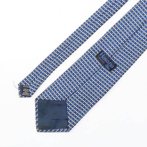 Havana  Mens Multicoloured Plaids & Checks Polyester Pointed Tie One Size