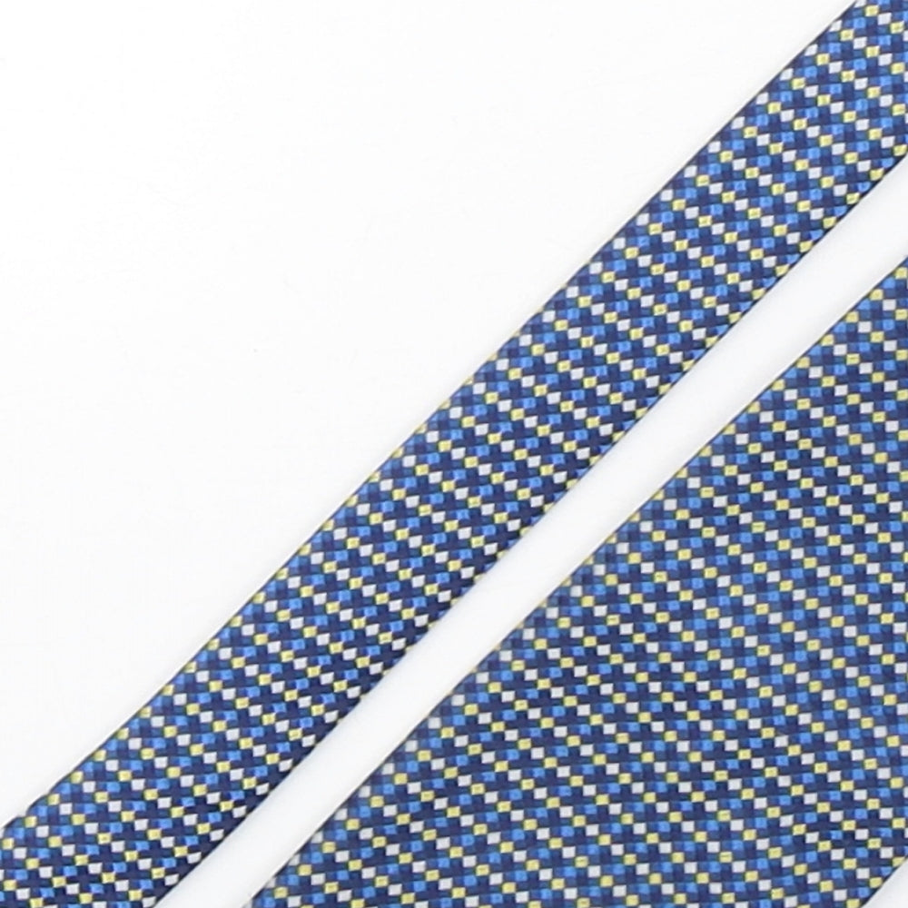 Havana  Mens Multicoloured Plaids & Checks Polyester Pointed Tie One Size