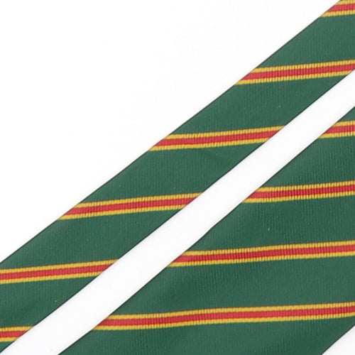 PreWorm Mens Multicoloured Striped Polyester Pointed Tie One Size - Selby R.U.F.C