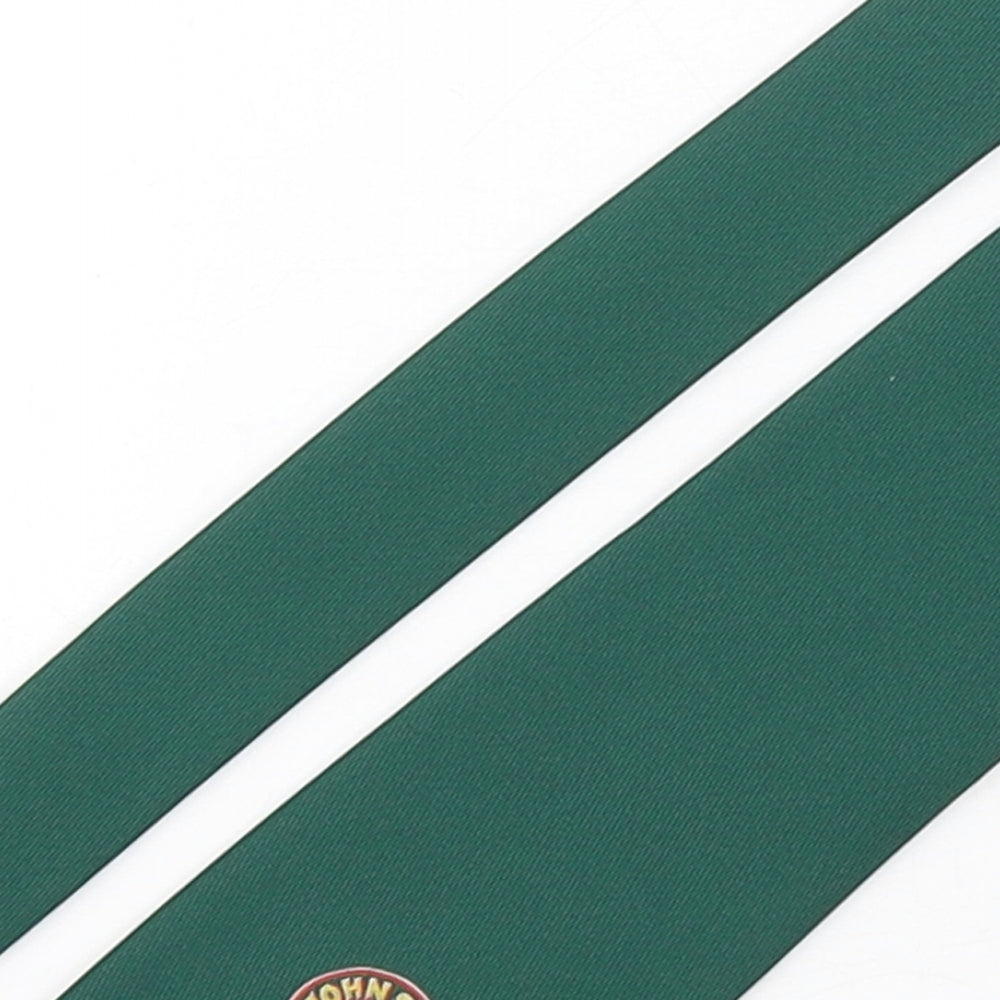 John Smith  Mens Green  Polyester Pointed Tie One Size