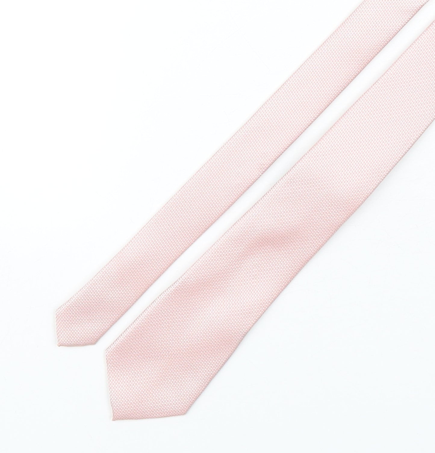 Taylor & Wright Mens Pink Grenadine Polyester Pointed Tie One Size