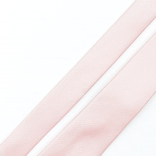 Taylor & Wright Mens Pink Grenadine Polyester Pointed Tie One Size