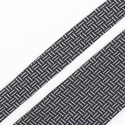 Marks and Spencer Mens Multicoloured Geometric Polyester Pointed Tie One Size