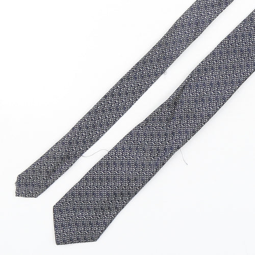 Autograph Mens Multicoloured Plaids & Checks Silk Pointed Tie One Size