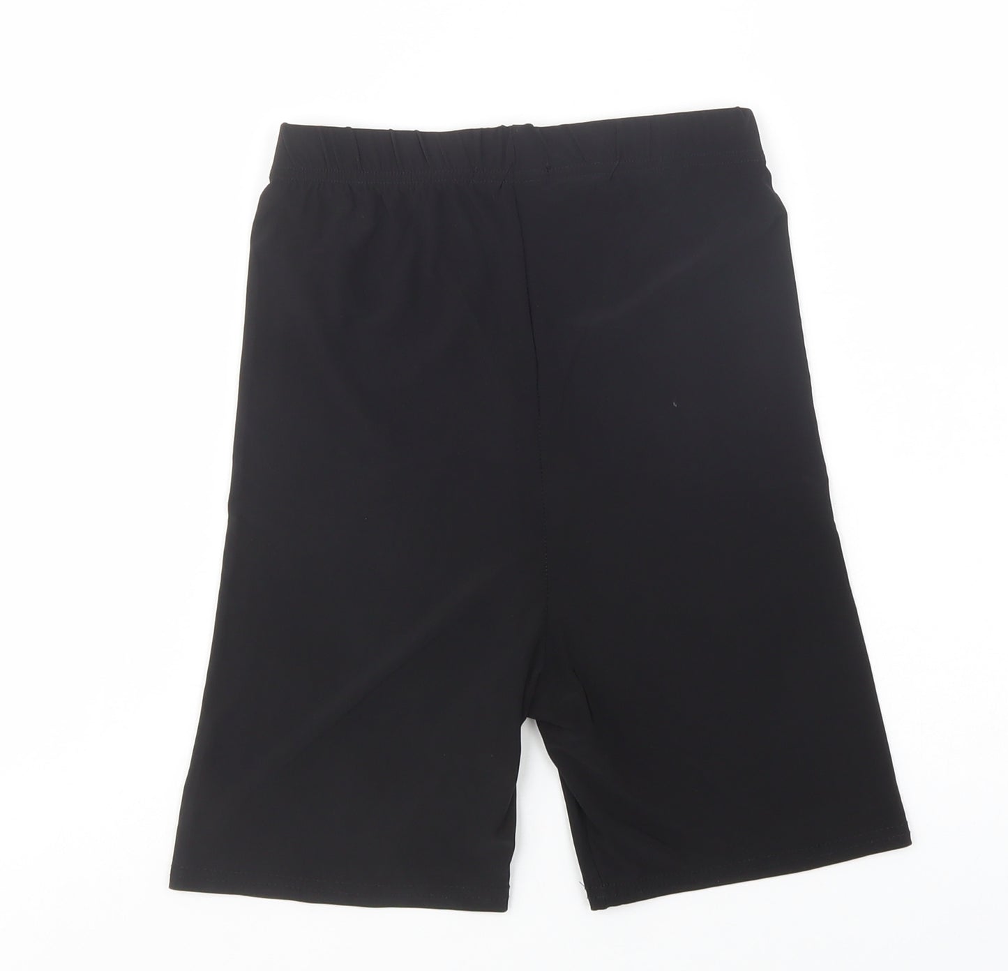 Nasty Gal Womens Black  Polyester Compression Shorts Size 6 L6 in Regular