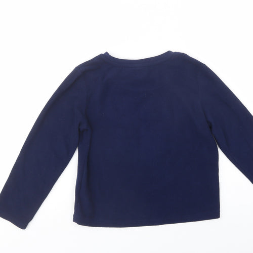 Primark Boys Blue  Polyester Pullover Sweatshirt Size 8-9 Years  Pullover - Minecraft