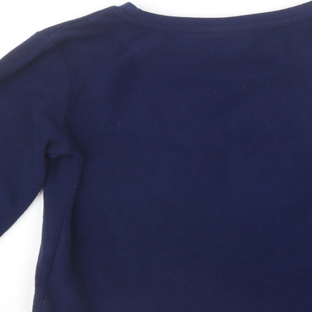 Primark Boys Blue  Polyester Pullover Sweatshirt Size 8-9 Years  Pullover - Minecraft