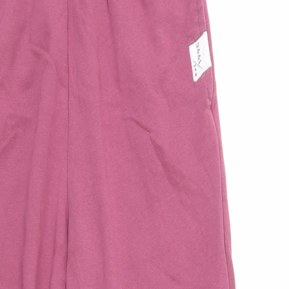 George Girls Purple  Cotton Jogger Trousers Size 12-13 Years  Regular Drawstring